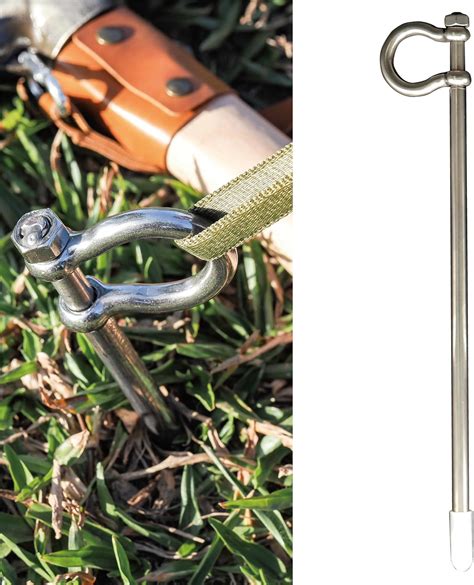 Heavy Duty Dog Tie Out Cable and Stake .